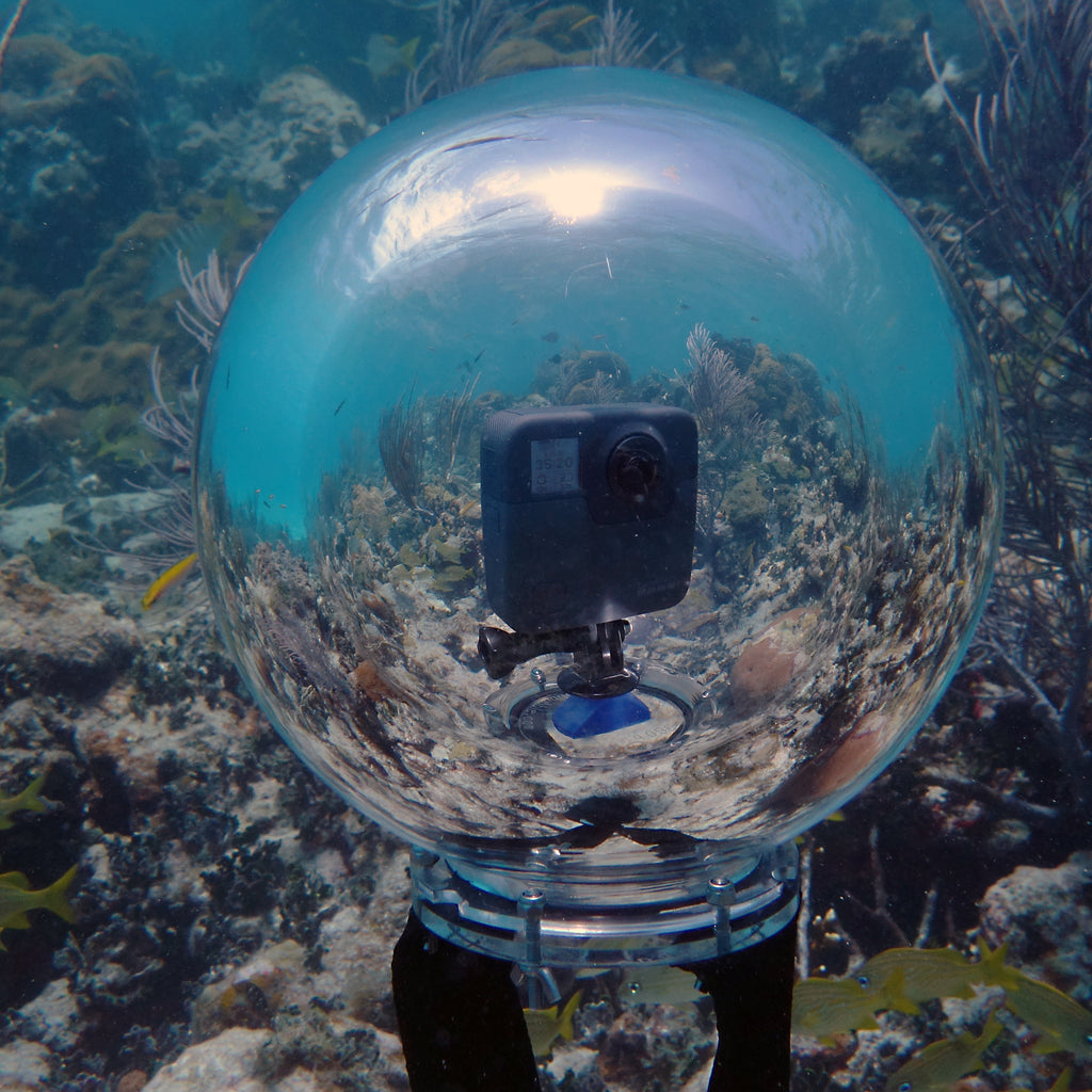 5K 360 Video Underwater with GoPro Fusion in 360bubble