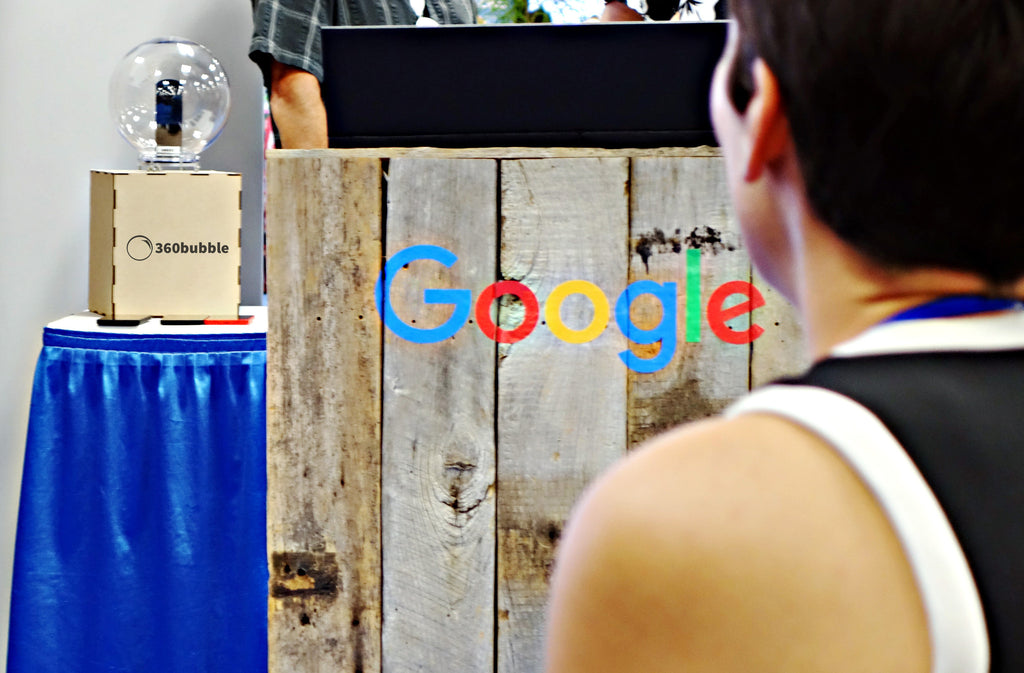 360bubble in Hawai'i at the World Conservation Congress - Google & Sylvia Earle!